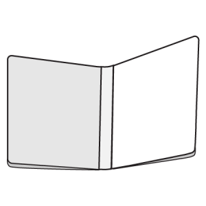 Double Panel Sign Holder