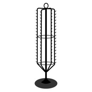 Rotating Clip Rack for Floors