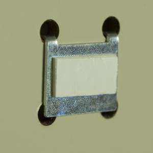 Metal Baseplate for Pegboard / Slatwall