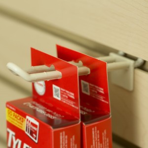 Loop Hook with Ridges (Pegboard / Slatwall)