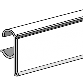 Label Holders for Double Wire Shelving
