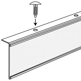 Flip-Up Sign Channel