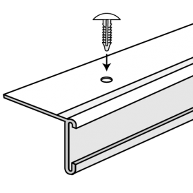Flip-Up Sign Channel