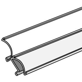 Dual Curved Sign Channel