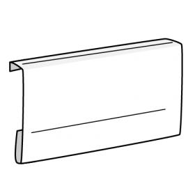 Hinged Covered-Face Sign Holder