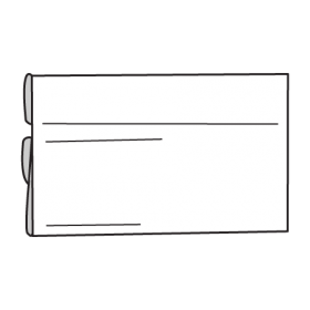 Slim-Line Dual Mount Sign Holder