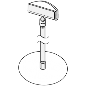 Stemmed Sign Holder