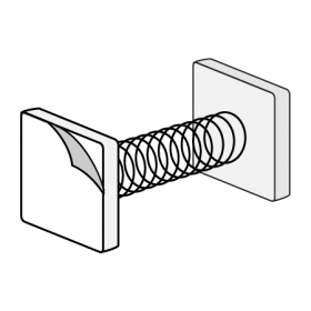 Adhesive Mount Wobbler
