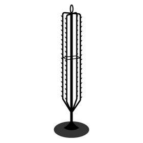 Rotating Clip Rack for Floors