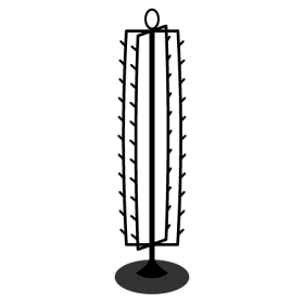 Rotating Clip Rack for Countertop Units