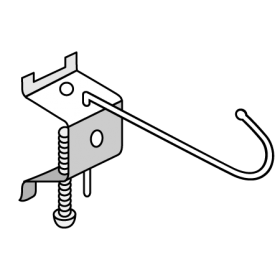 Swivel J-Hook (Channel Mount)