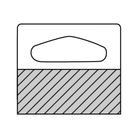 Hang Tabs - Sheet Form (Delta Hole)