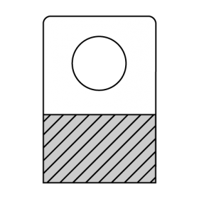 Hang Tabs - Sheet Form (Round Hole)