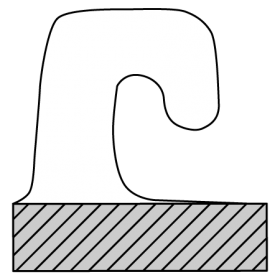 Hang Tabs - Sheet Form (J-Hook)