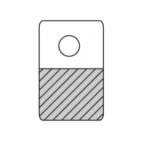 Hang Tabs - Roll Form (Large Round-Hole)