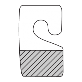 Hang Tabs - Roll Form (Large J-Hook)