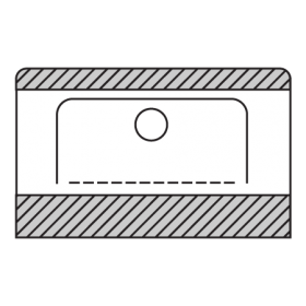 Hang Tabs - Fold Over (Medium Round-Hole)