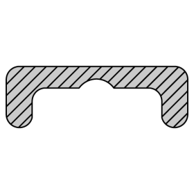 Specialty Hang Tab Reinforcers (Sombrero-Hole)