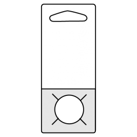 Hanging Bottle Neck Tab (Hook Style)