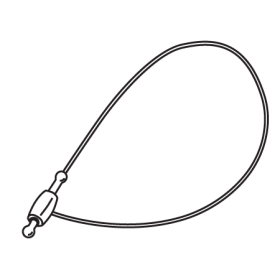 Fixed Permanent Locking Strap
