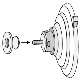 Premium Suction Cup (Integrated Screw)
