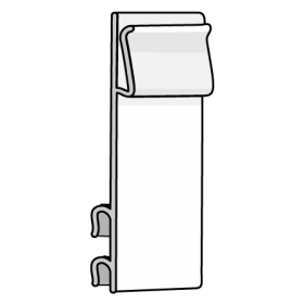 Sign Holder for Wire Grid
