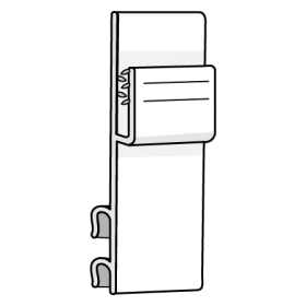 Sign Holder for Wire Grid