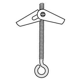 Wall Anchor - Heavy Duty (Toggle Wing)