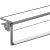 Price Tag Label Holder for Glass Shelving