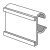 Sign Channel for Double Wire Shelving
