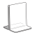 Acrylic Bottom-Load Sign Holder