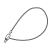Fixed Permanent Locking Strap